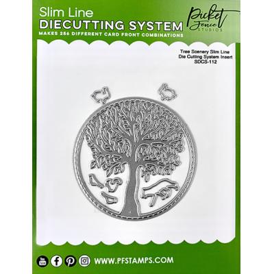 Picket Fence Studios Dies - Slim Line Tree Scenery